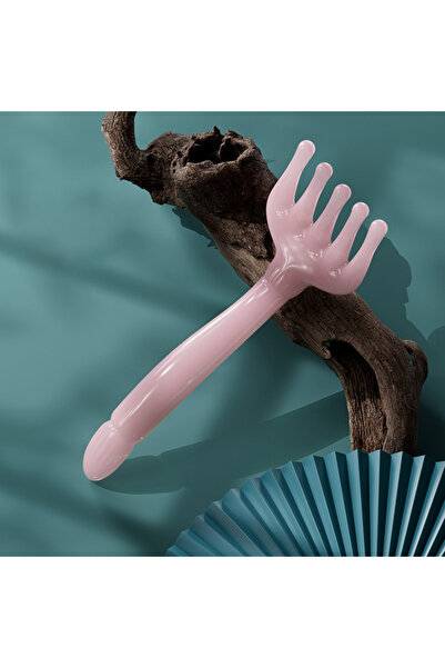 choice2 مشط تدليك فروة الرأس "بينك فينجرز" لتدليك فروة الرأس والاسترخاء وتحفي...