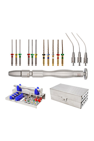 Choice مجموعة أدوات استخراج ملفات علاج قناة الجذر للأسنان، نظام استخراج الملف...