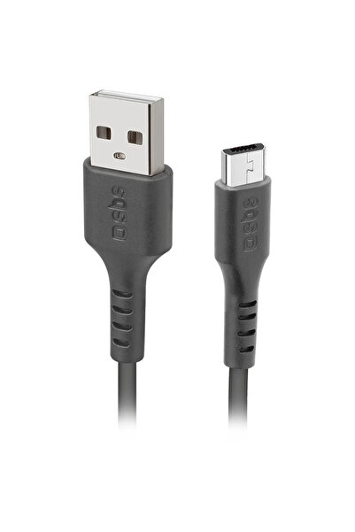 SBS Cablu LTHL200 USB-A - Micro-USB 1m - Negru