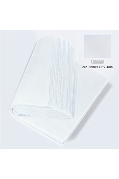 Choice 100 قطعة من ورق ترشيح غبار الأظافر الأبيض، 100 قطعة من ورق ترشيح غبار ...