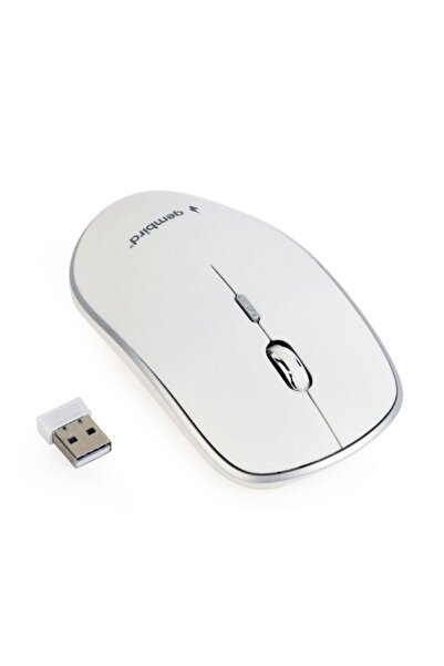 Gembird MUSW-4B-01-W, USB fără fir, Alb