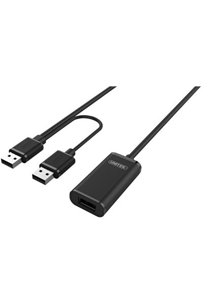 Unitek Cablu extensie activДѓ USB 2.0, 20m, Y-279