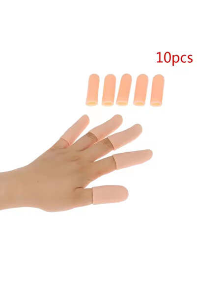 Choice 10 قطع من ضمادات اليد المصنوعة من أنابيب جل السيليكون، واقيات الأصابع،...