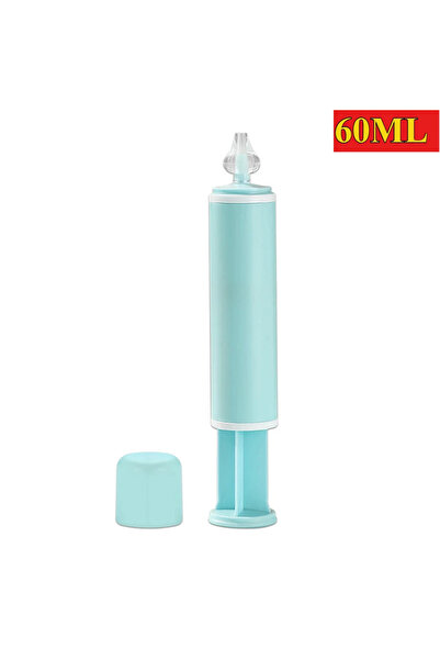 Choice منظف ​​أنف أزرق 60 مل، أنبوب إبرة، مناسب للبالغين والأطفال، شفاط أنف ل...