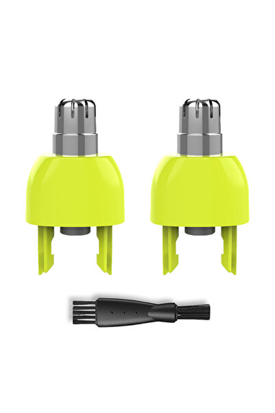 Choice قطعتان من رؤوس بديلة لماكينة تشذيب شعر الأنف من برانجدي، متوافقة مع ما...