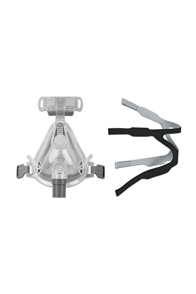 Choice5 قناع أنفي من النوع الثاني مزود بفتحات، مع غطاء رأس وأنبوب، ووسادة من ...