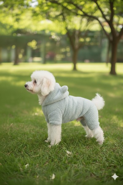 PATİLİNKA Cat - Dog Welsoft Plush Winter Legged Sweatshirt - Pajamas - Clothing - Coat - Vest