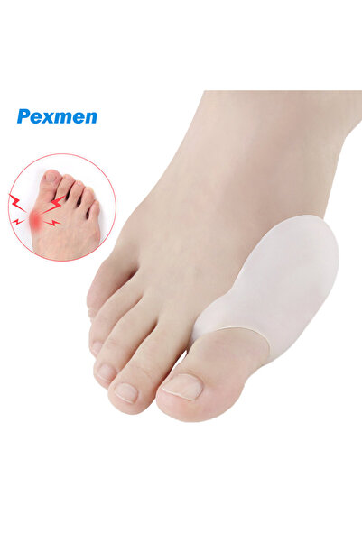Choice Pexmen 2Pcs Gel Bunion Guards Big Toe Protector Cushions and Protects ...