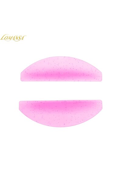 Choice وسادات تنعيم الرموش من لومانسا باللون الأحمر الوردي، زوج واحد، وسادات ...