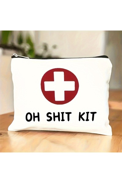 Choice حقيبة مكياج للطوارئ - حقيبة بسحاب متعددة الوظائف لطيفة، حقيبة لتخزين ا...