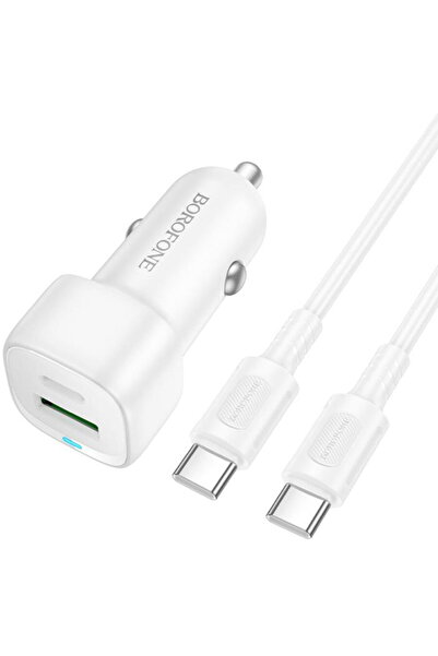 Borofone Cablu Type-C inclus. USB-A + USB-C 38W Alb