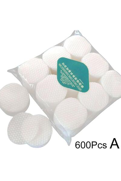 Choice3 600 قطعة من مناديل قطنية ناعمة لإزالة المكياج، بنمط لؤلؤي، للاستخدام ...