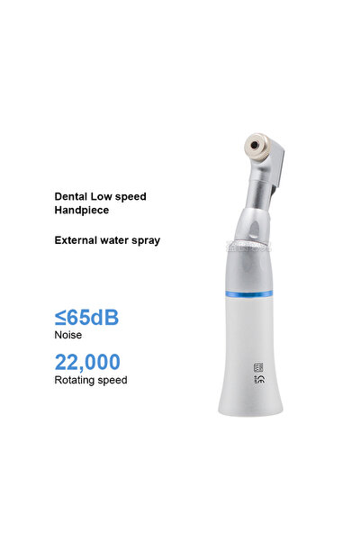 Choice 2 Dental Low Speed Contra Angle Handpiece 20,000rpm Push Button 1:1 Di...