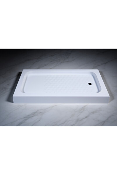 YONEX Shower 120X70 Rectangular White (without glass)