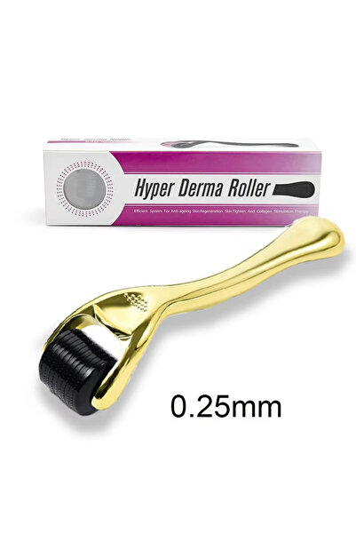 Choice إبرة دقيقة ذهبية 0.25-0.3 مم لنمو شعر الوجه والجسم، ديرما رولر للبشرة ...