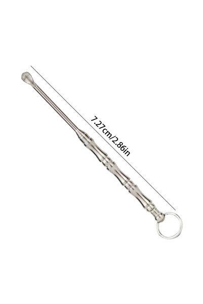 JETTING A 〔DD329〕 ملعقة أذن نحاسية مقلدة عتيقة أداة تنظيف الأذن المحمولة أداة...