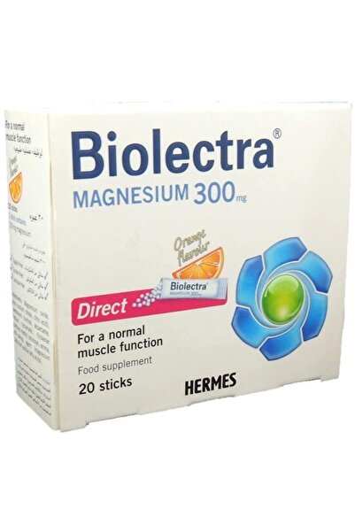 Biolectra MAG 300MG DIRCT 20STICK