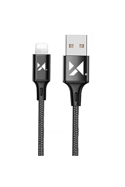 WOZINSKY Cablu USB - Lightning 2,4A 1m negru (WUC-L1B)