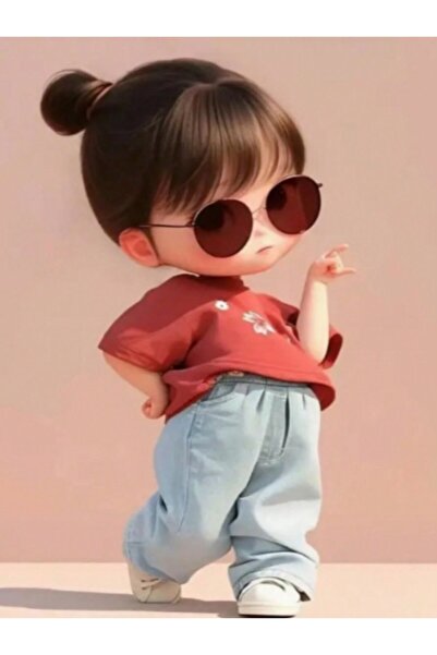 Choice A The cool design of the casual girl keychain is perfect for decoratin...