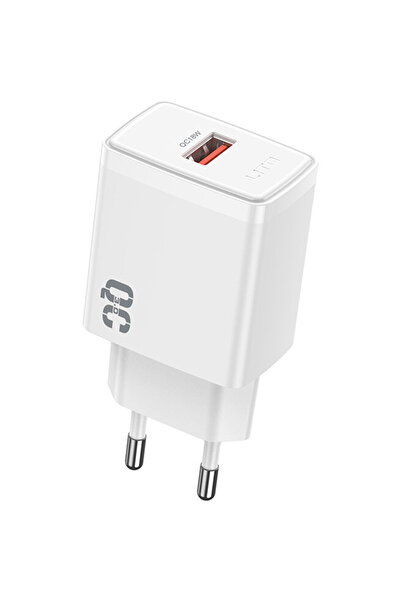 Lito LC08 USB-A PD rezistent la foc EU 18W Alb