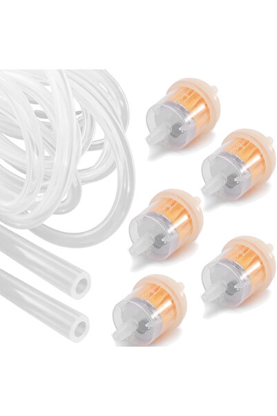 Choice مجموعة من 5 قطع من فلاتر وأنابيب الترشيح لأجهزة التقشير الدقيق بالشفط...