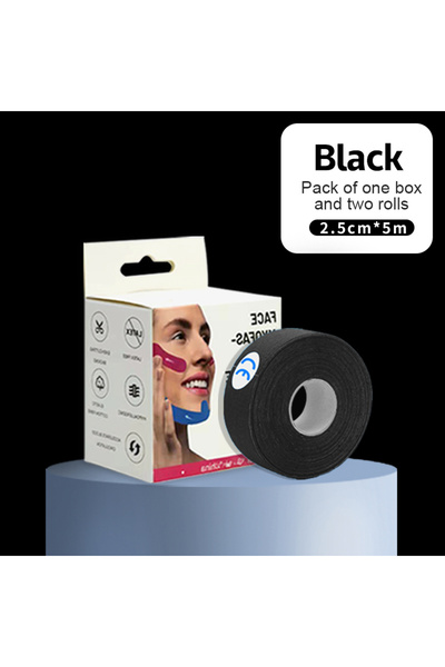 Choice1 شريط لاصق أسود من JETTING، لفتان، لتثبيت الأنف ورفعه وتشكيل جسر الأنف...