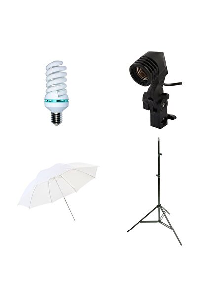 Generic Starter kit lumina continua foto-video cu umbrela de difuzie 84cm
