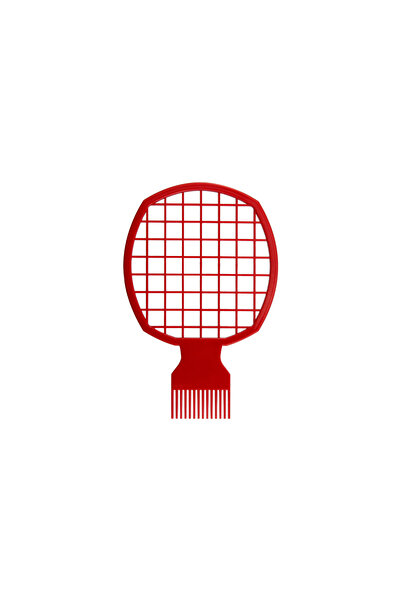 Choice أدوات تصفيف الشعر الطبيعية الحمراء - أداة تصفيف الشعر المموج، بمقبض من...