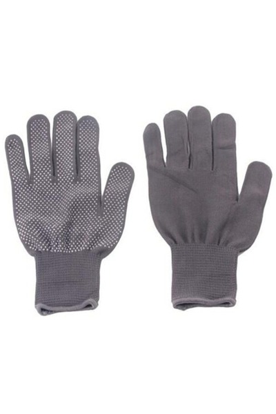 Choice grey Thermal Styling Gloves Heat Resistant Glove Hair Straightener Per...