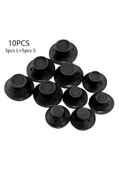 Choice بكرات شعر سوداء على شكل فطر، 10 أو 20 قطعة، ناعمة ولطيفة على الشعر، مص...