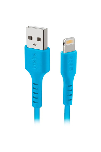 SBS Cablu Lightning TECABLEUSBIP589A USB-A - Albastru