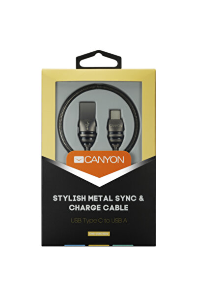 CANYON CNS-USBC5DG USB/USB Type-C 10W 1m Gri