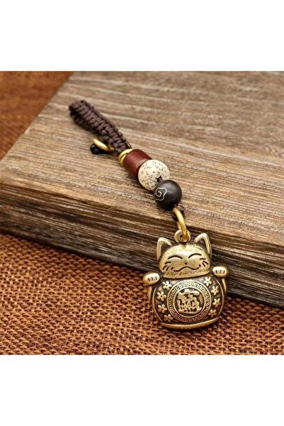 Choice A1 Lucky Cat Keychain Zodiac Horse Five Emperors Money Pendant Chinese...