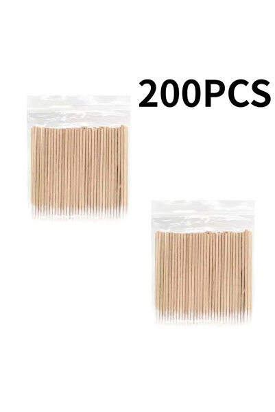 Choice 200 قطعة، 100/200 قطعة، أعواد قطنية للاستخدام مرة واحدة، ذات رؤوس مدبب...