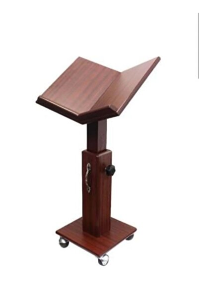 aram Medium-sized wooden Quran stand with wheels