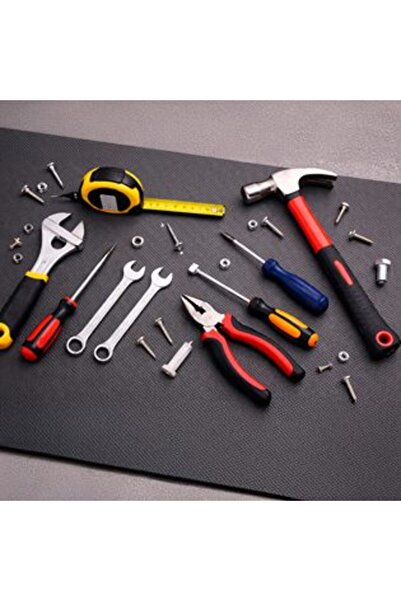 SHOPIENS Non-Slip Surface Gray PVC 90 x 45 cm