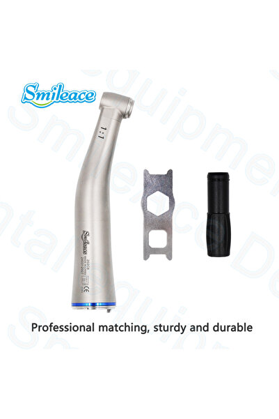 Choice قبضة أسنان بزاوية معاكسة 1:1 بألياف بصرية وحلقة زرقاء وتوربين هواء منخ...