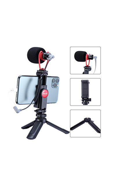 ulanzi Kit vlog mini trepied MT-05+suport smartphone ST-06 si microfon Sairen...