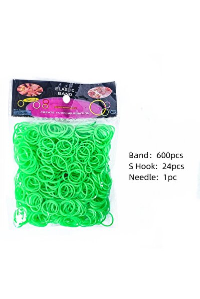 Choice Fruit Green 600pcs Loom Bands Kit Bracelet Making Kit for Kids Elastic...
