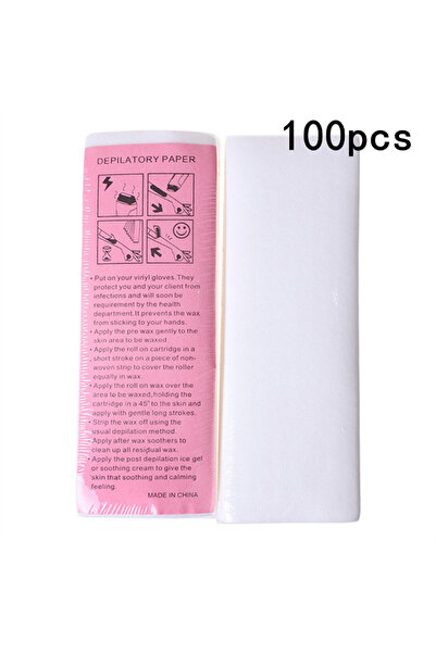 Choice 100 قطعة في كيس واحد، 100/200/500/1000 قطعة، ورق شمع لإزالة الشعر من ا...
