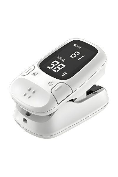 Choice White Medical Finger Pulse Oximeter Saturometer Oxygen Saturation Pedi...