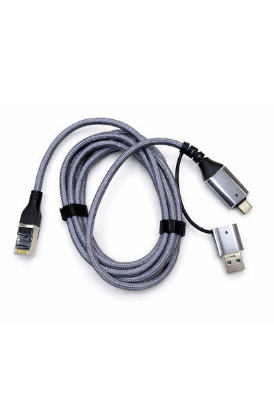 Leonpro USB 3.0 and Type C to Gigabit Rj45 Ethernet Adapter 2in1 USB 3.0 Type...