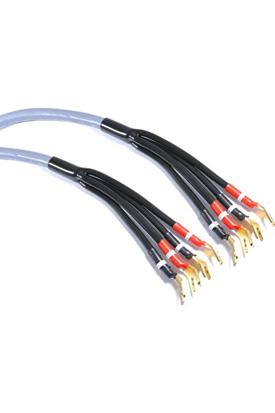 Melodika Kabel Widły - Widły 3,5 m szary