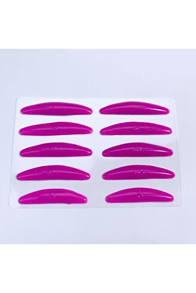 Choice مجموعة رفع الرموش من السيليكون فائق اللصق من بيرمانيا باللون الأحمر ال...