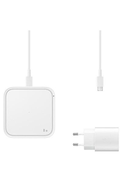 Samsung USB-C Qi 15W Alb