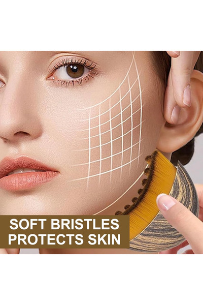 Choice فرشاة واحدة لتحديد محيط الوجه اللمفاوي، مدلك متين لتصريف السائل اللمفا...