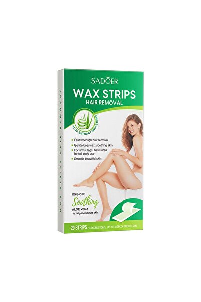 Choice A Professional Hair Removal Wax Strips for Summer Depilation Double Si...