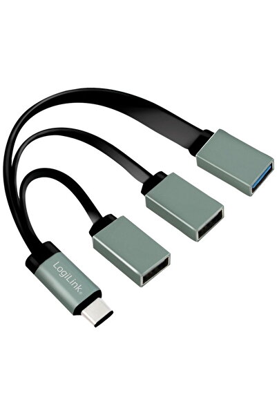 LogiLink CABLU adaptor OTG LOGILINK, pt. smartphone, USB 3.0 Type-C (T) la US...