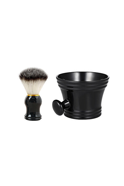 Choice3 Set B 1/2Pcs Professional Beard Shaving Brush Bowl For Men's Beard Ca...