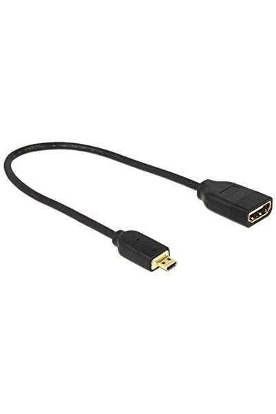 DELOCK micro HDMI - HDMI St-Bu 20cm 4K